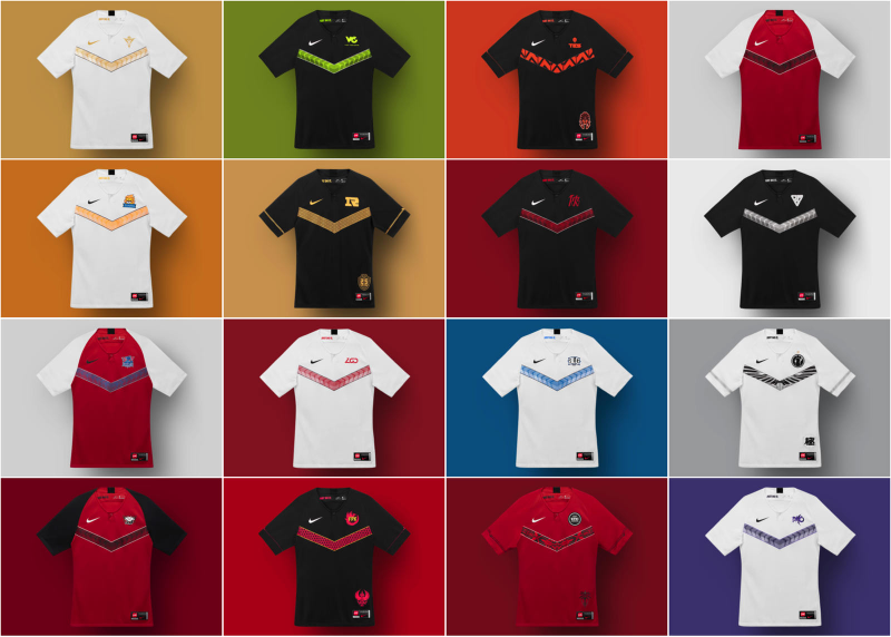 Nike’s press release hilariously says the “common chevron pattern on the chest” is there “to symbolize motion and teamwork.”